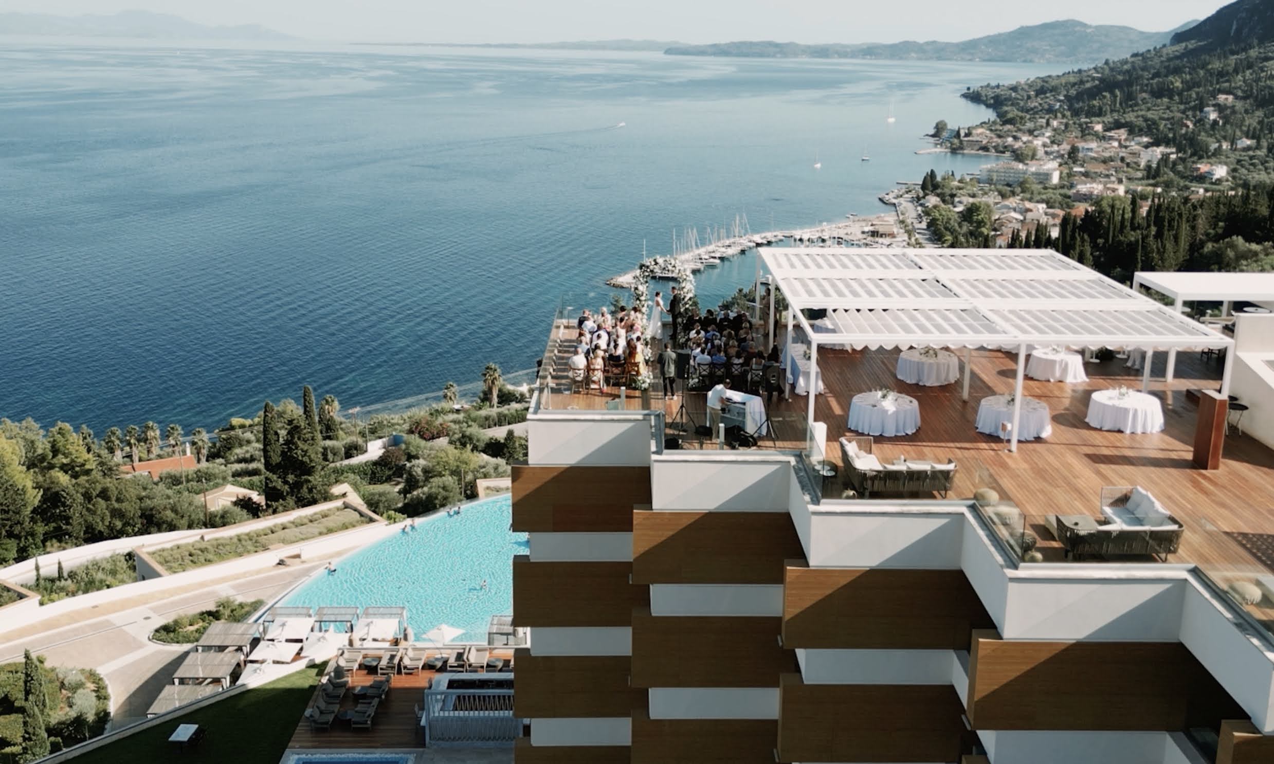 wedding at angsana corfu luxury wedding venues on greek island